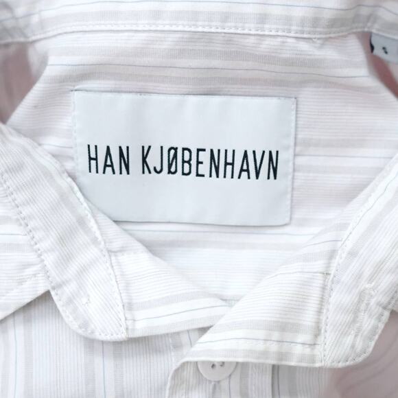 Han Kjobenhavn Camp Collar Boxy Oversize Short Sleeve Shirt Mens Small - Picture 6 of 6